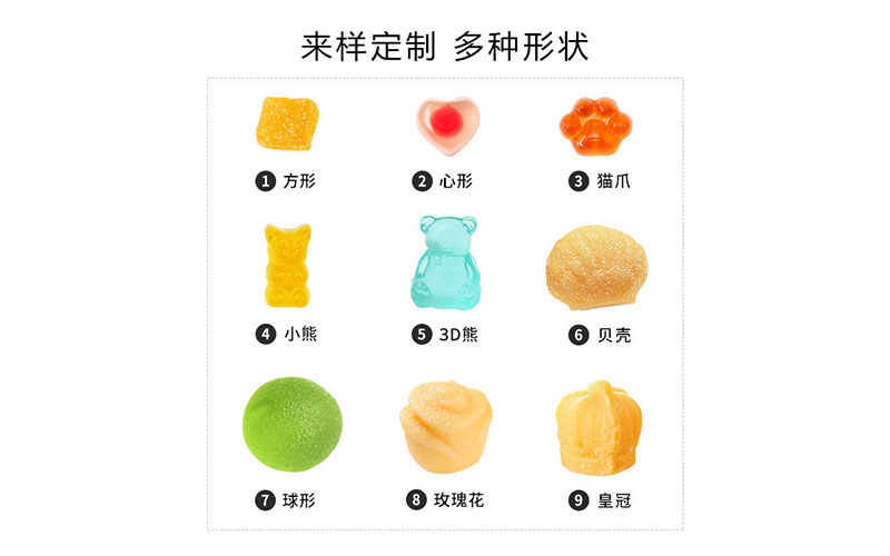 軟糖OEM代加工，營養(yǎng)更美味